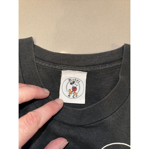 Micky & Co. Disney Official Mickey Mouse T-Shirt Men's Single Stitch Vintage XL - Picture 2 of 10